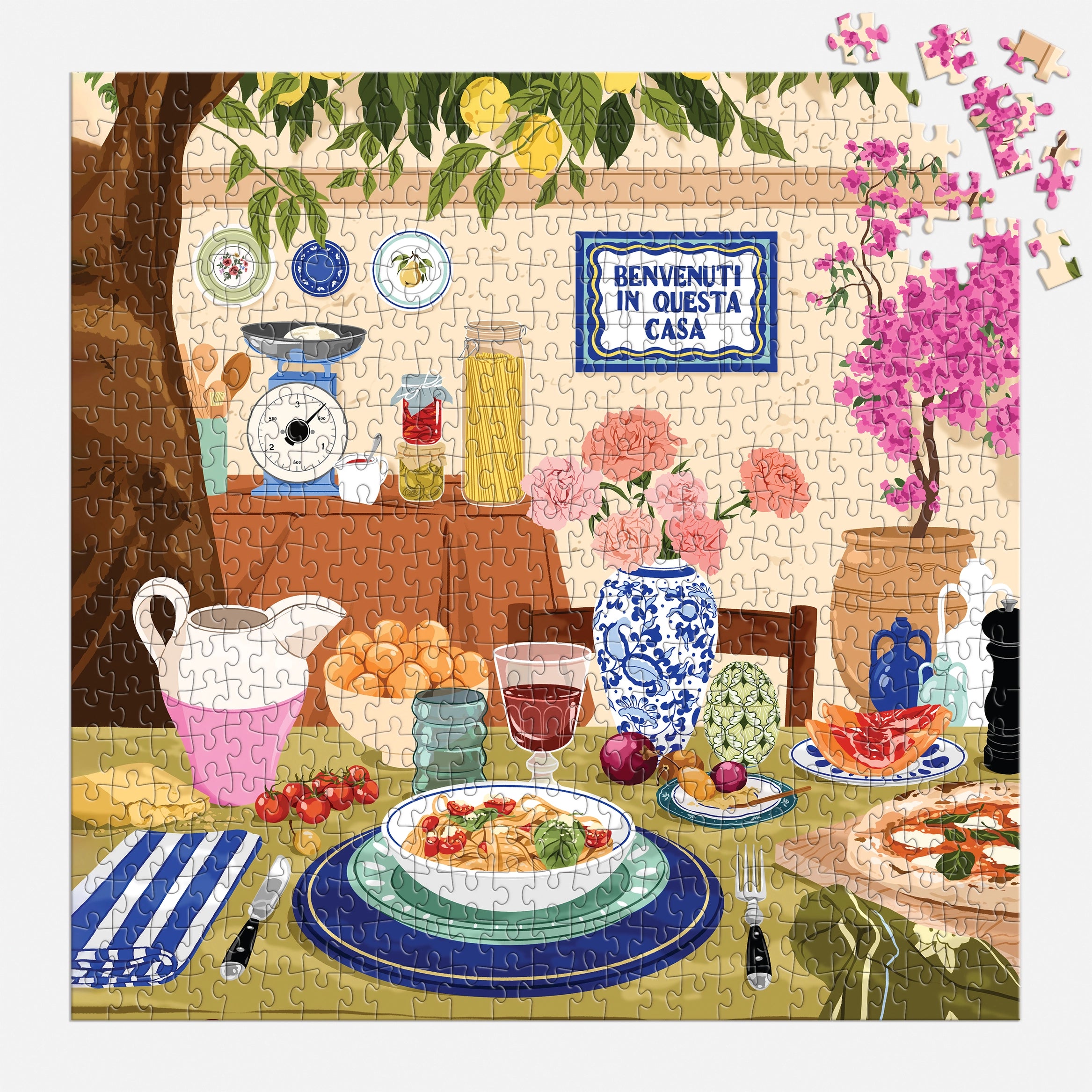 TUSCAN AFTERNOON 500 PC. PUZZLE