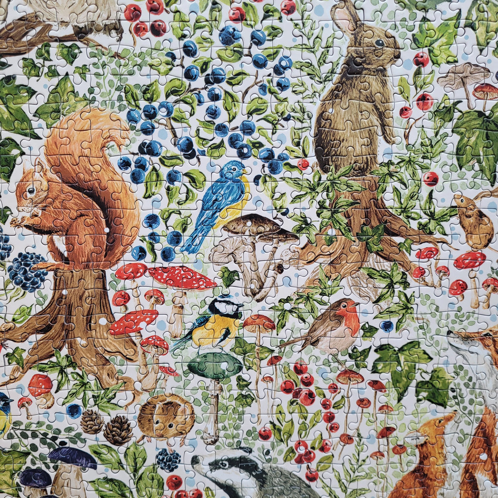 WOODLAND WILDLIFE 1000 PIECE PUZZLE