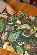 WINTER FLORA & FAUNA 1,000 PIECE PUZZLE
