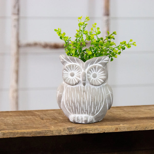 OWL CEMENT PLANTER