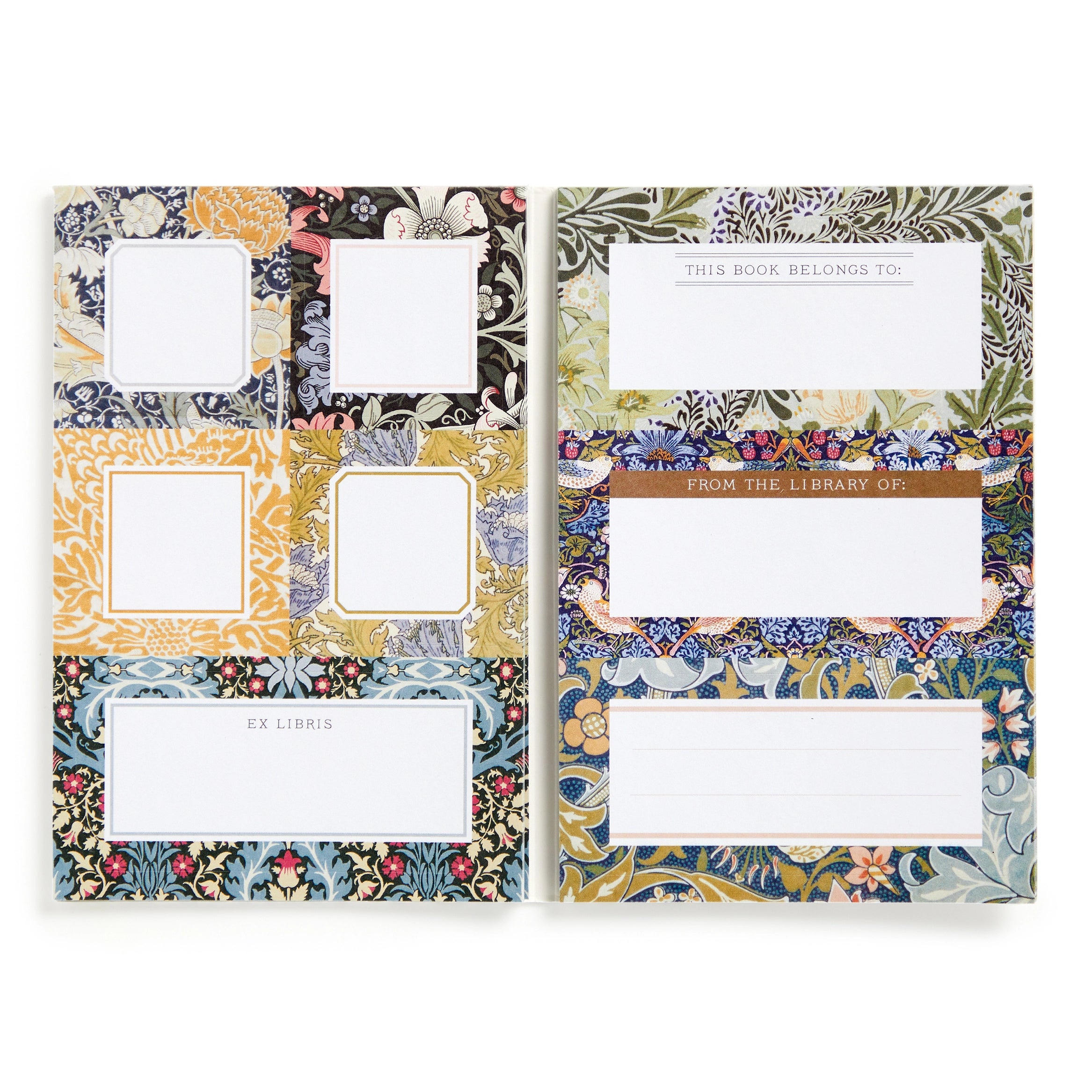 WILLIAM MORRIS BOOK OF LABLES