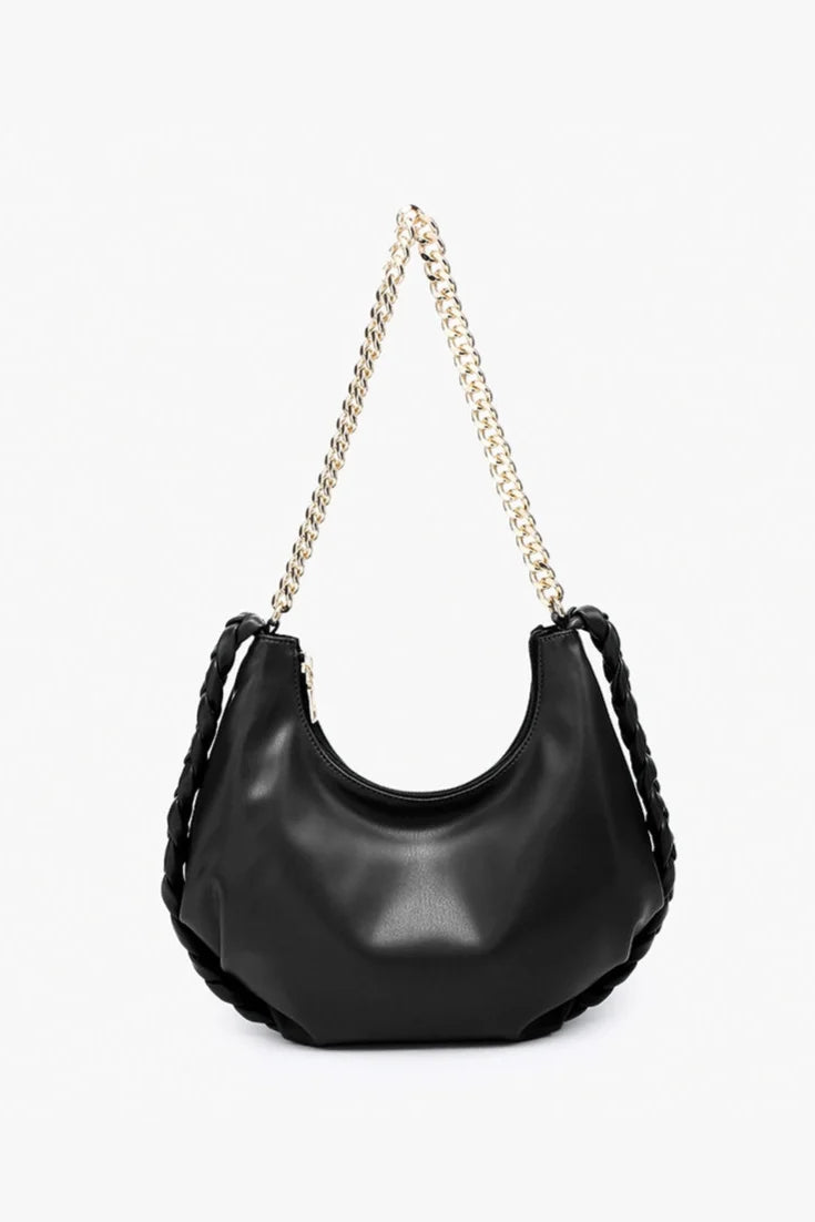 ELLIOT BRAIDED SHOULDER BAG