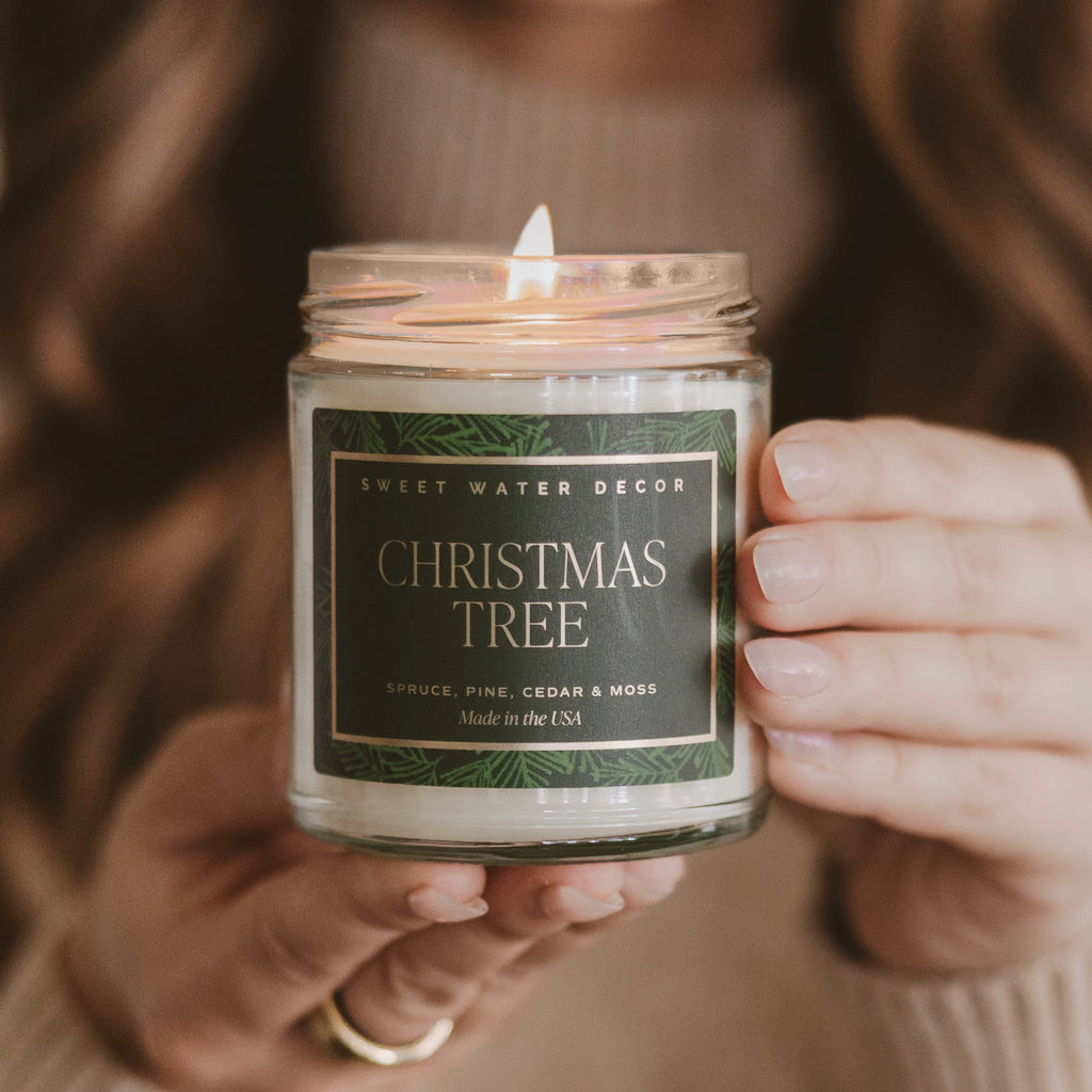 CHRISTMAS TREE SOY CANDLE