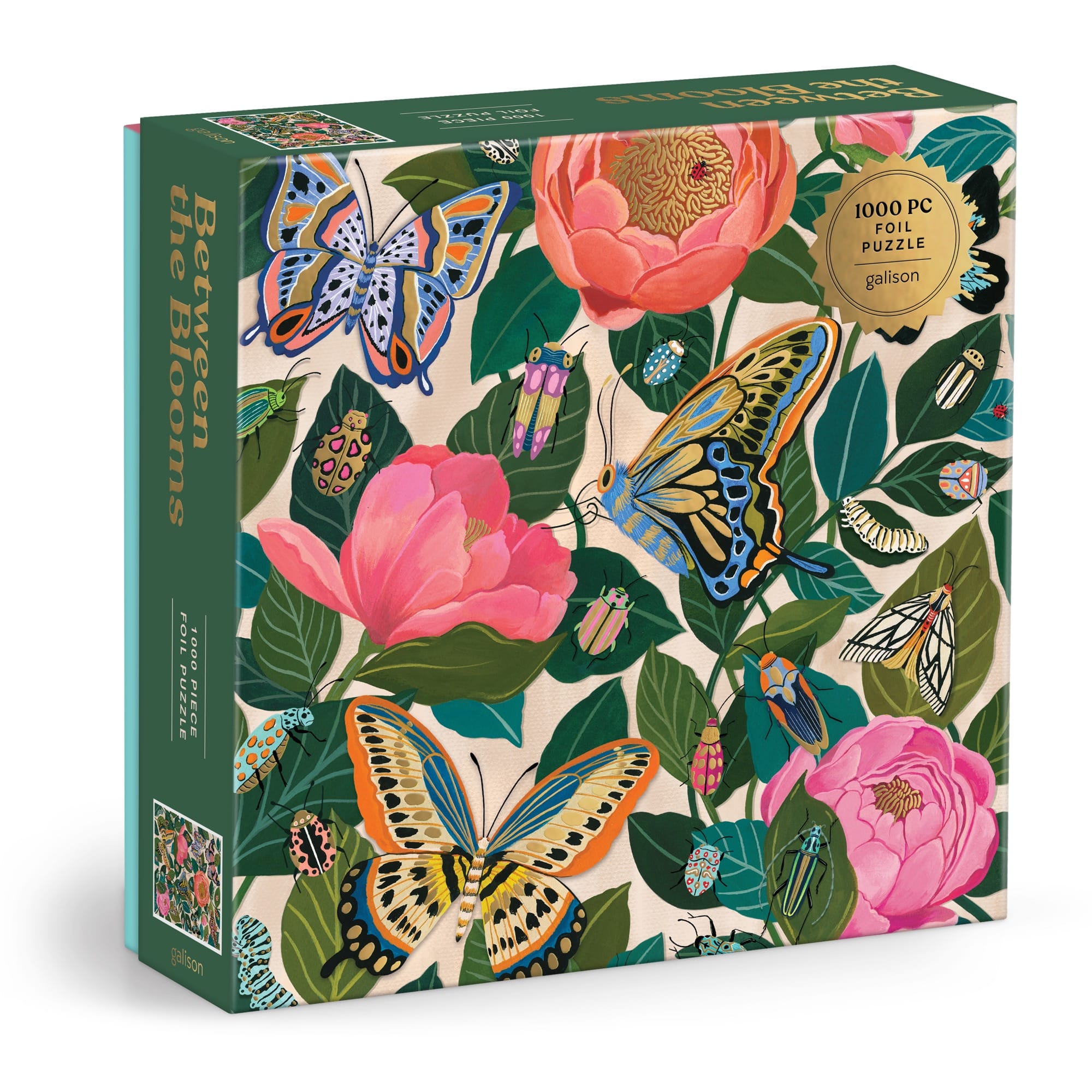 BETWEEN THE BLOOMS 1000 PC. FOIL PUZZLE