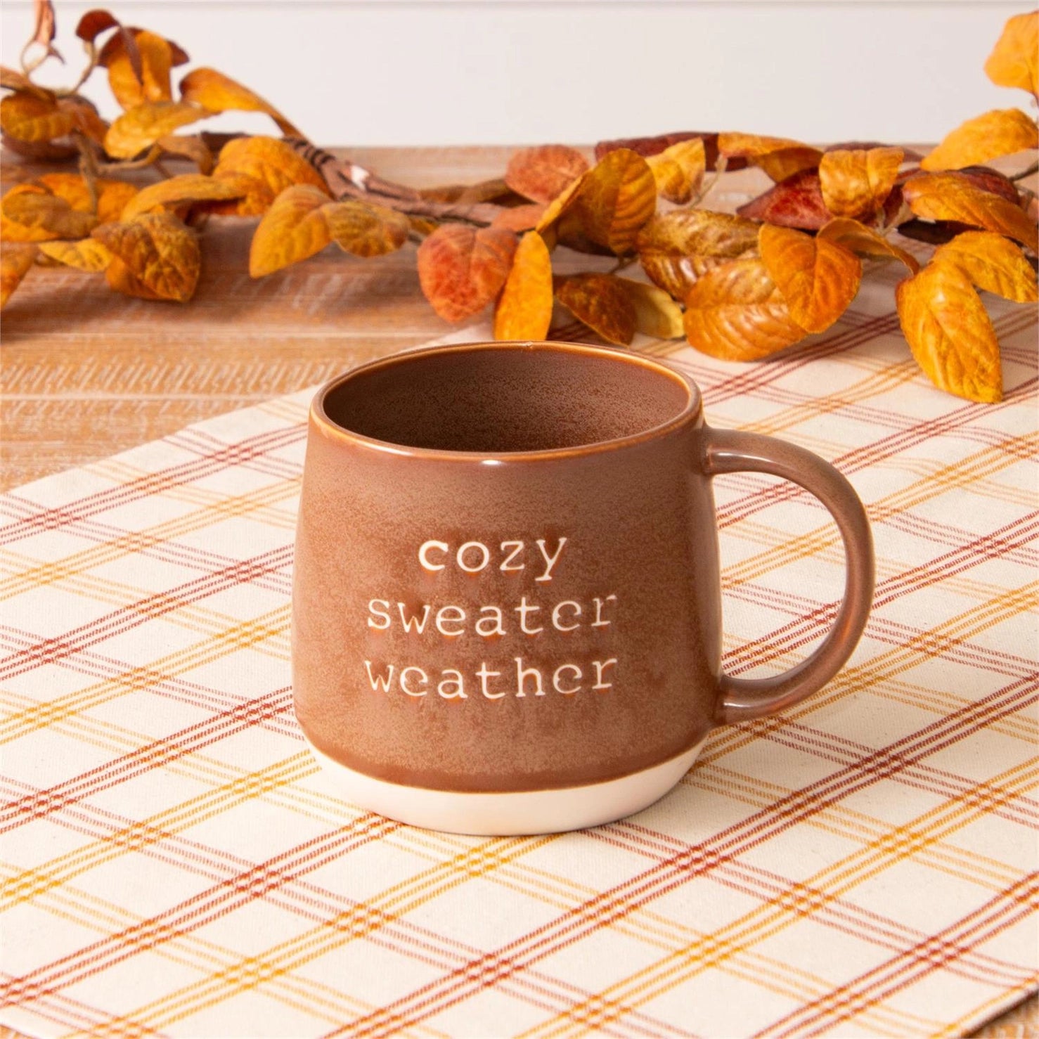 SWEATER WEATHER STONEWARE MUG