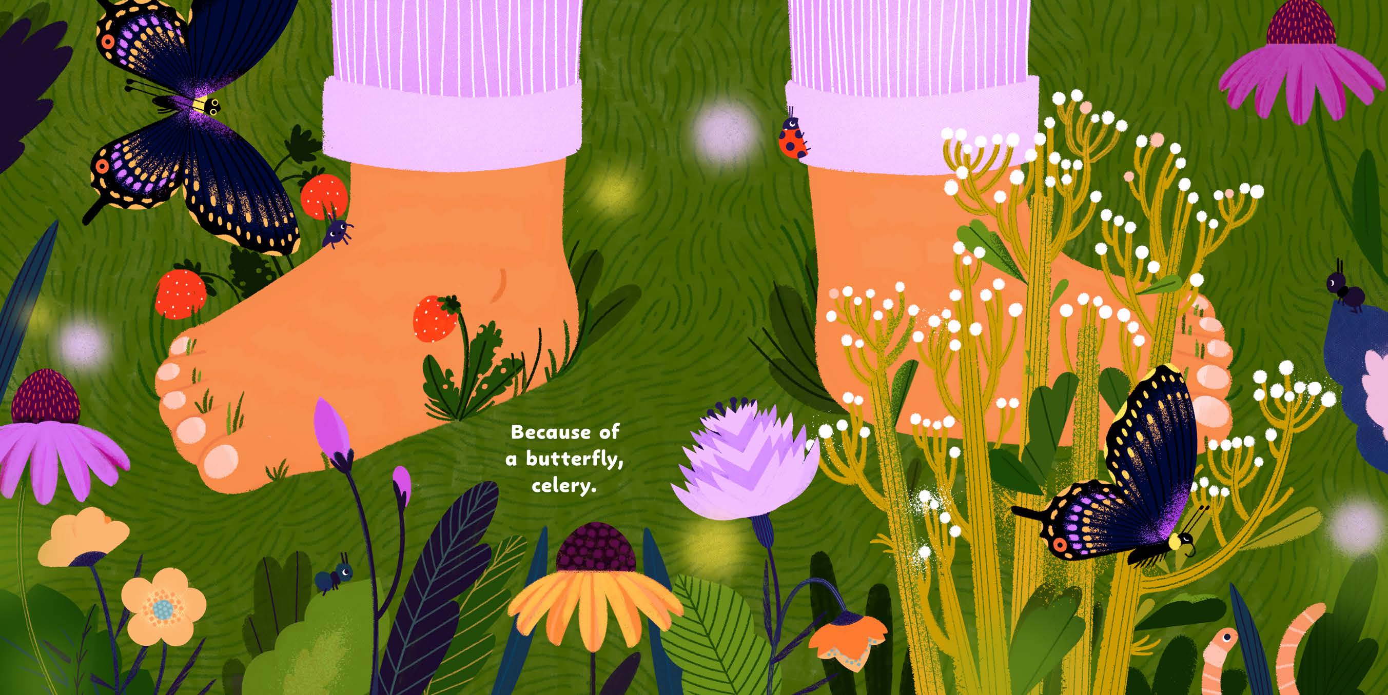 BECAUSE OF A BEE