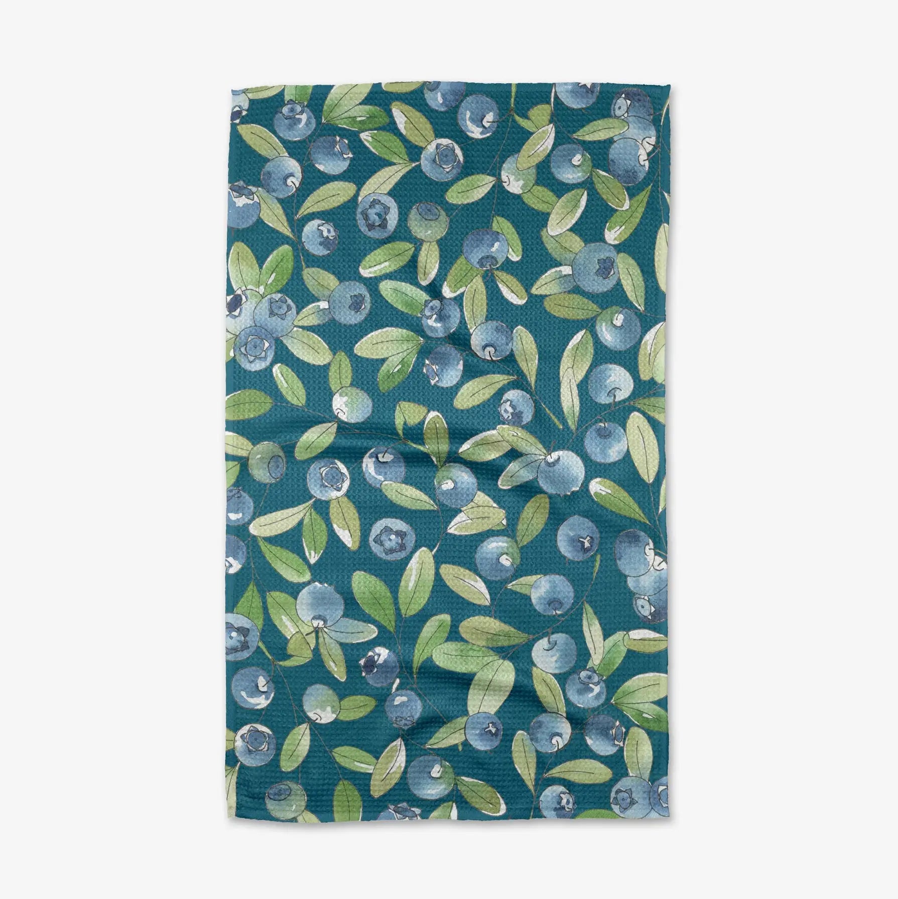 GEOMETRY TEA TOWEL - BLUEBERRY HILL