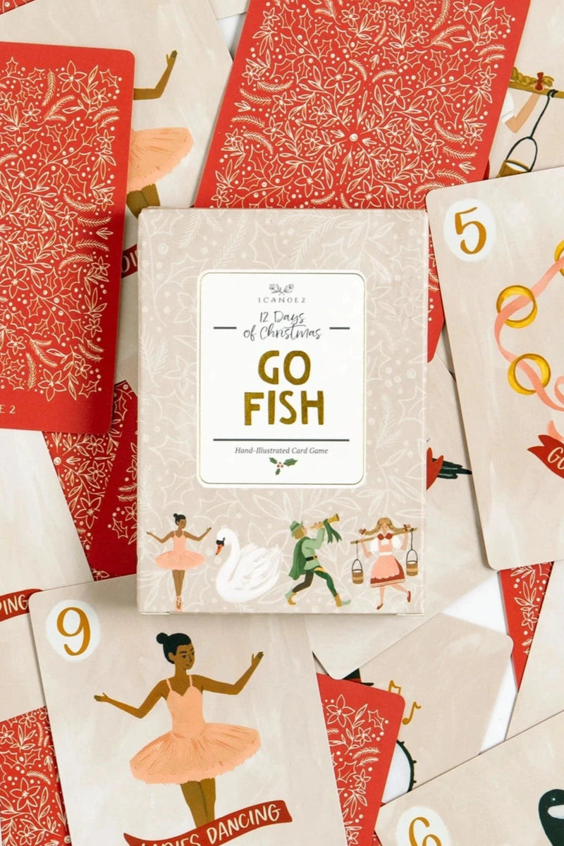 12 DAYS OF CHRISTMAS GO FISH CARD GAME