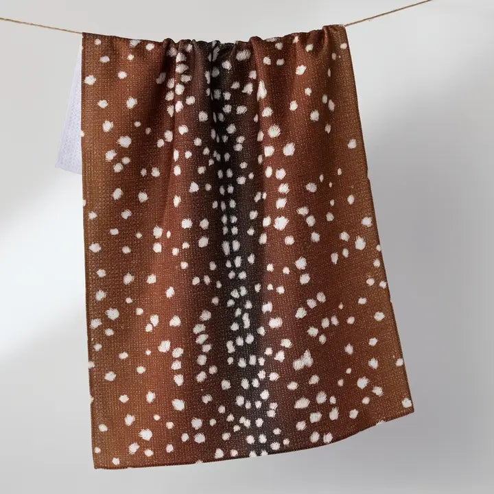 GEOMETRY TEA TOWEL - DOE TRAIL