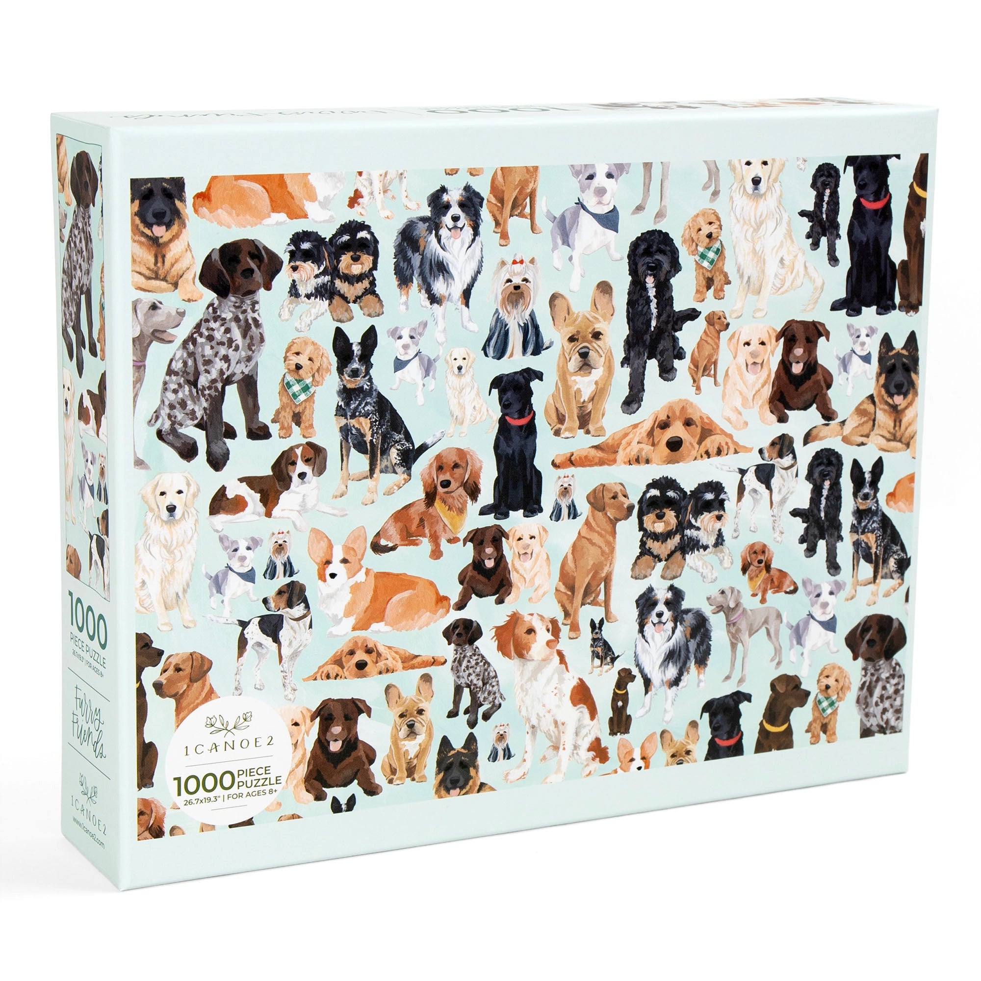FURRY FRIENDS (DOG) - 1,000 PIECE PUZZLE