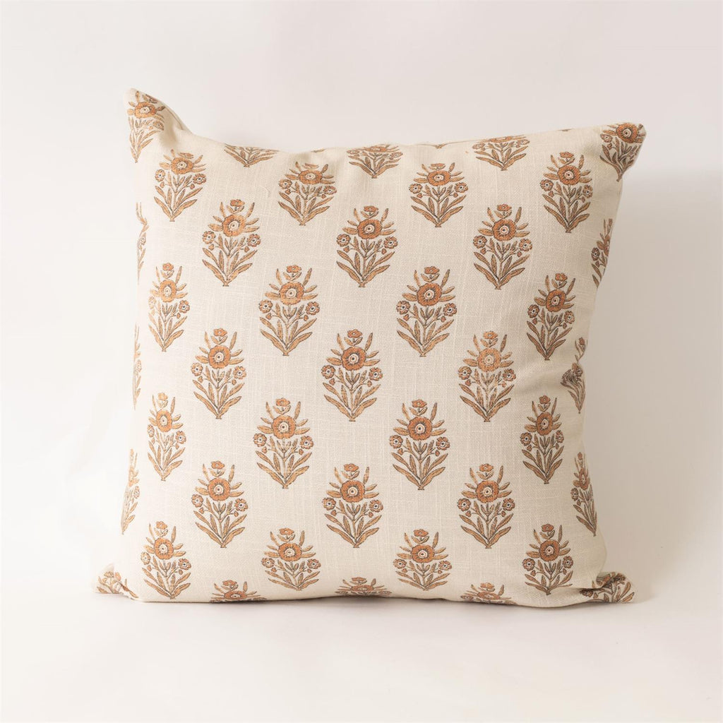 BLOCK PRINT DECORATIVE PILLOW