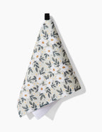 GEOMETRY BAR TOWEL - PAINTED SPRING FLOWERS
