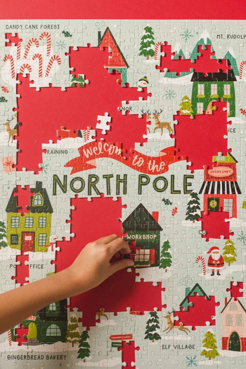 WELCOME TO THE NORTH POLE - 500 PIECE PUZZLE