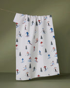 GEOMETRY TEA TOWEL - ALPINE RUN