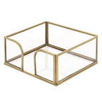 GOLD EDGE NAPKIN HOLDER