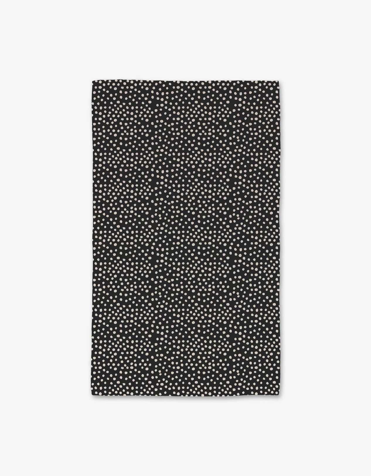 GEOMETRY LUXE HAND TOWEL - DOTTY BLACK