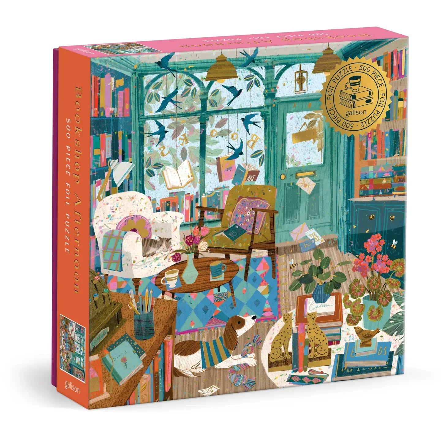 BOOKSHOP AFTERNOON 500 PC. PUZZLE