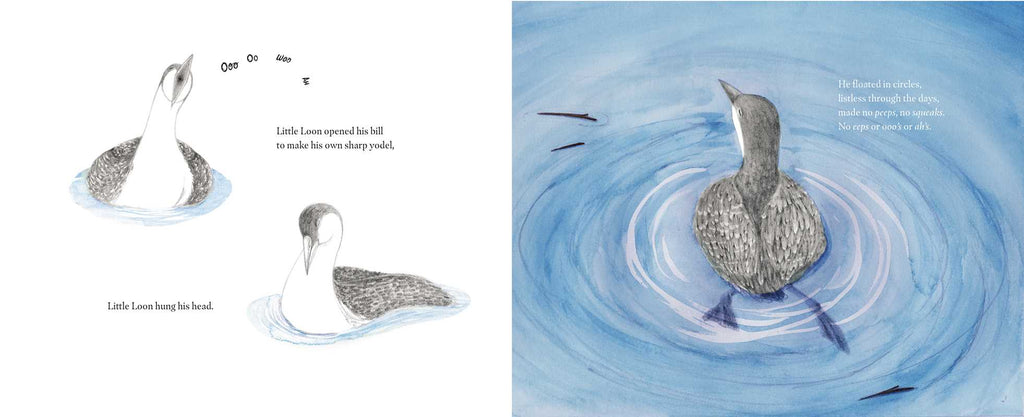 LITTLE LOON FINDS HIS VOICE - CHILDREN'S BOOK