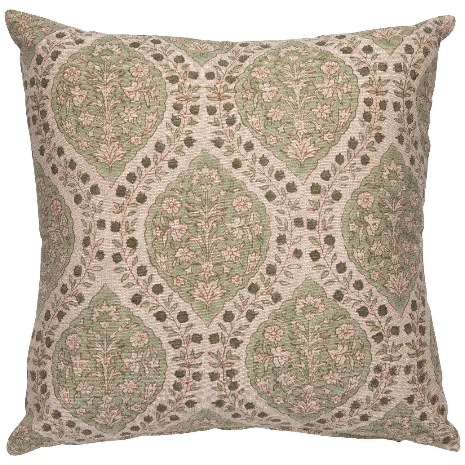 OGEE BLOCK PRINT PILLOW