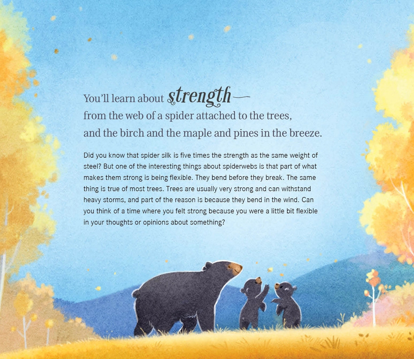 WHEN YOU GO INTO NATURE - CHILDREN'S BOOK