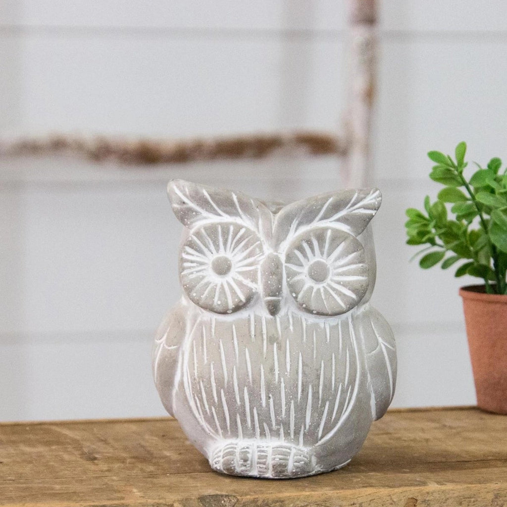 OWL CEMENT PLANTER