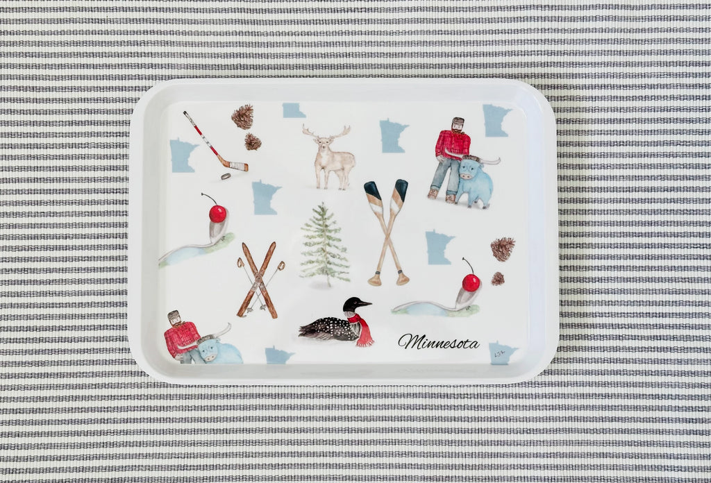 MN STATE ICON TRAY