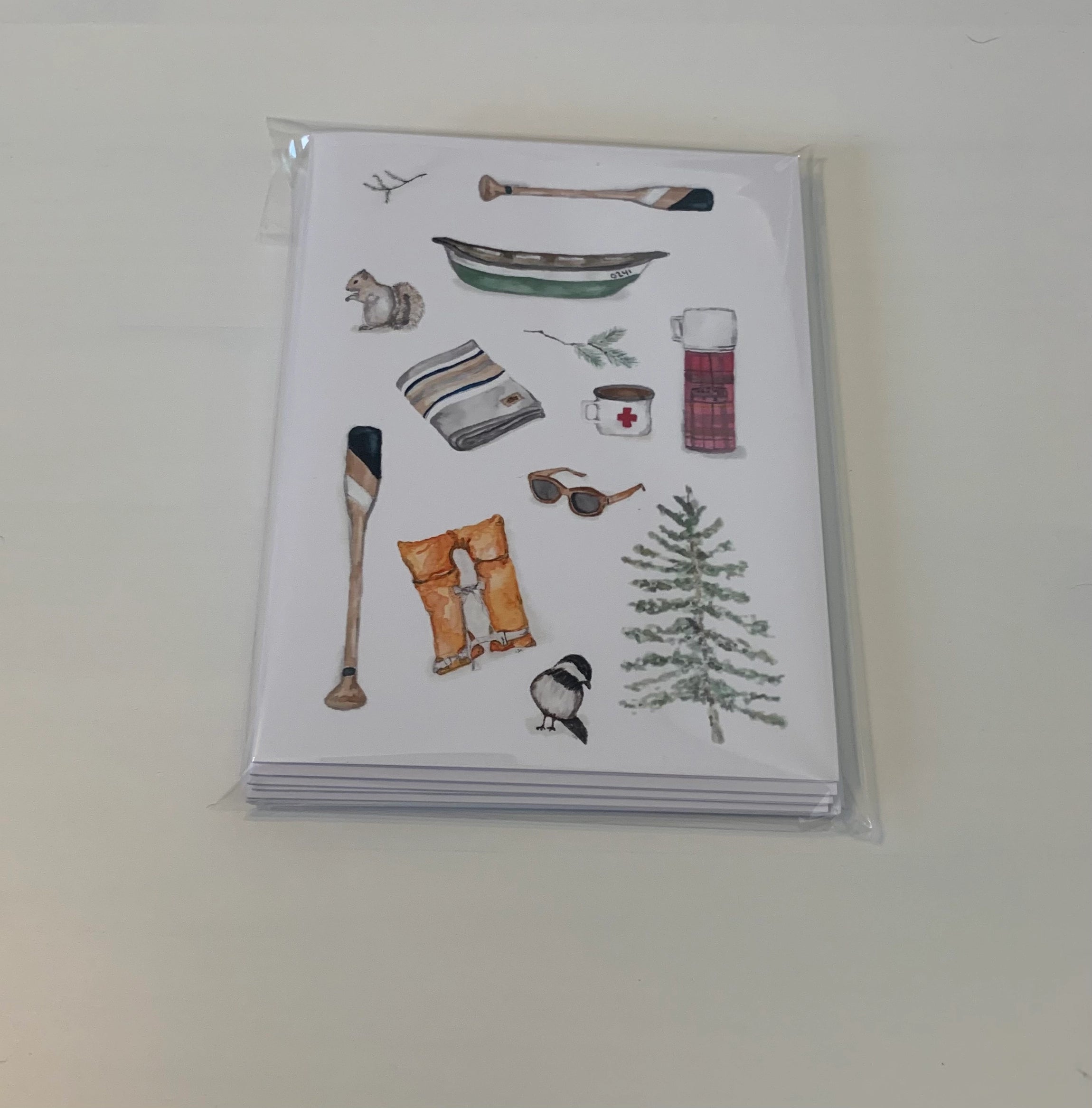 CABIN LIFE NOTECARD SET
