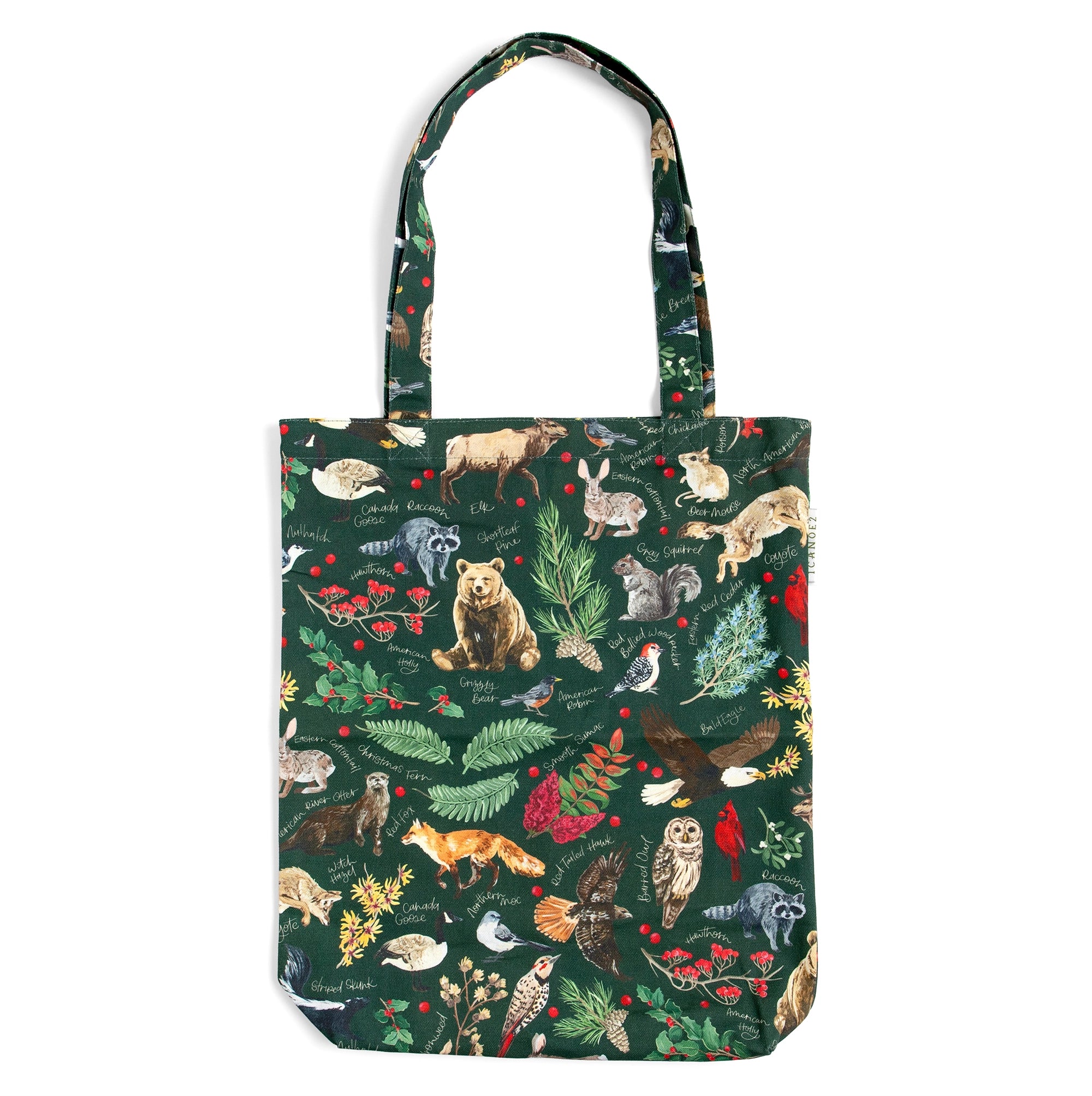 WINTER FLORA + FAUNA TOTE BAG