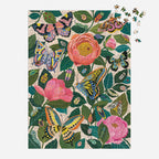 BETWEEN THE BLOOMS 1000 PC. FOIL PUZZLE