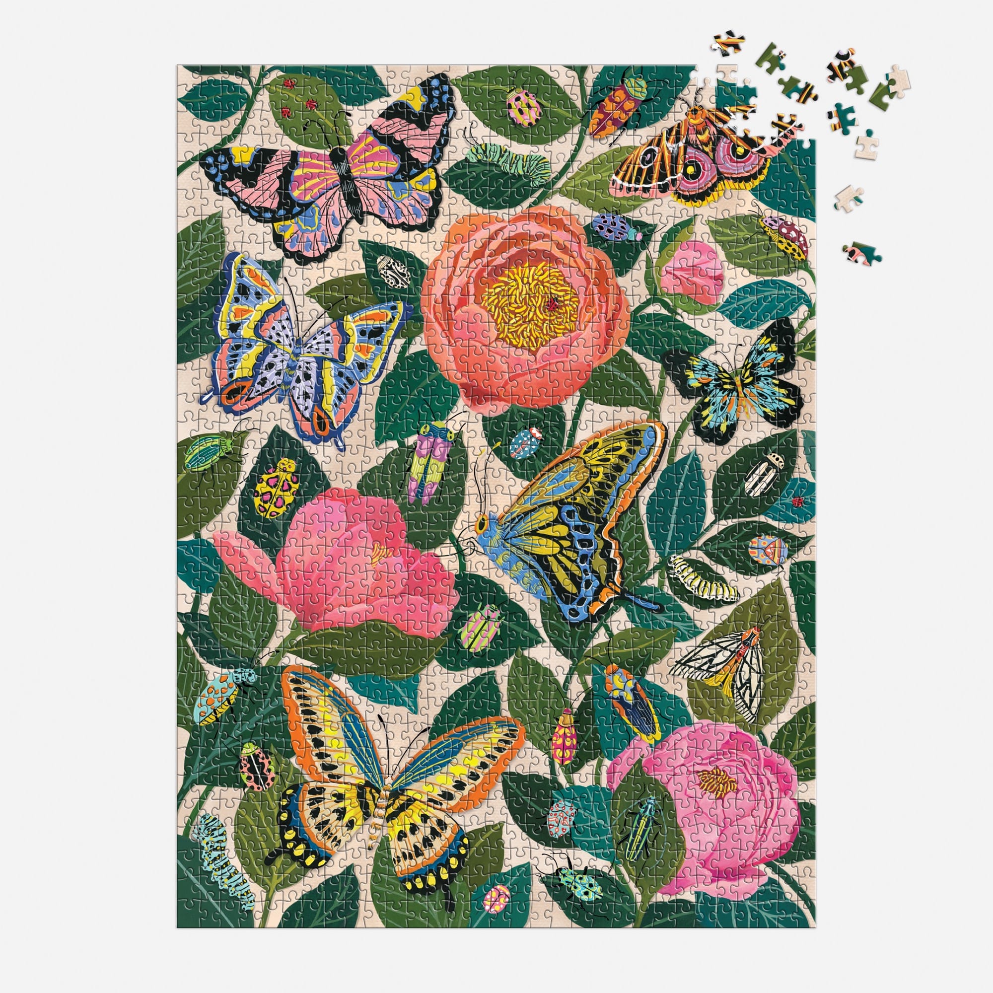 BETWEEN THE BLOOMS 1000 PC. FOIL PUZZLE