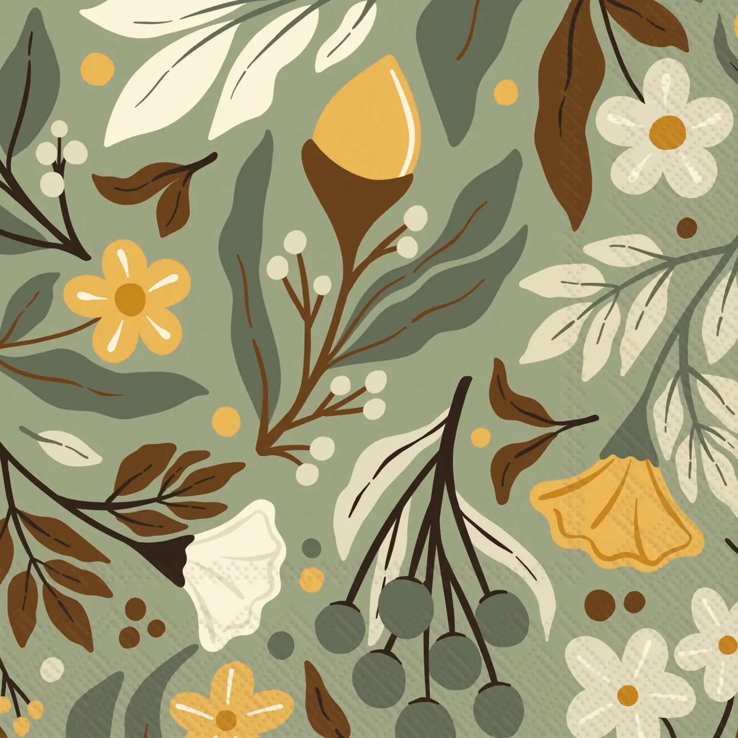 AUTUMN ACORN NAPKINS