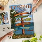 GOOSEBERRY FALLS, MN DESTINATIONS PUZZLE