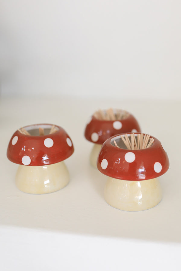 MUSHROOM TOOTHPICK HOLDER