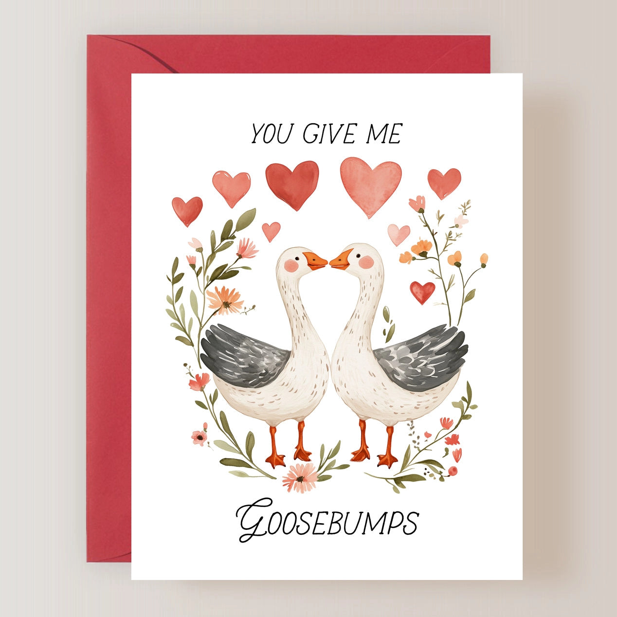 GOOSE LOVE CARD