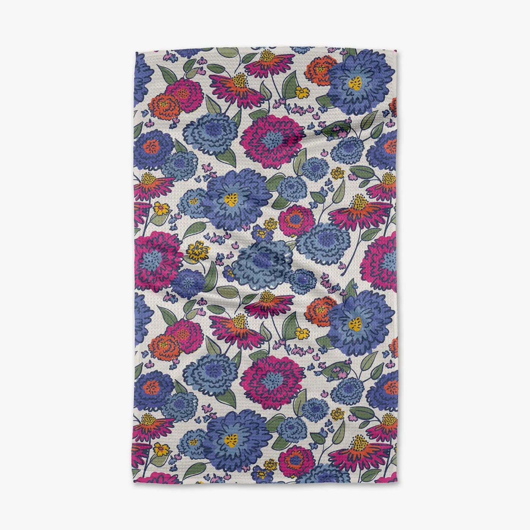 GEOMETRY TEA TOWEL - PAINTERLY MEADOW