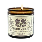 WOOD VIOLET SOY CANDLE