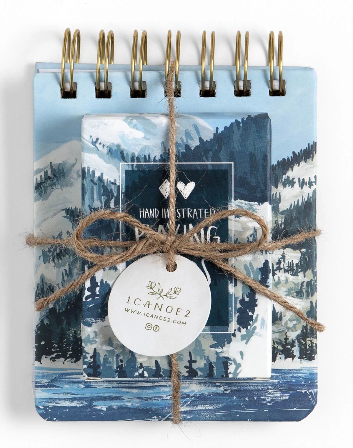 WINTER LANDSCAPE PLAYING CARD SET