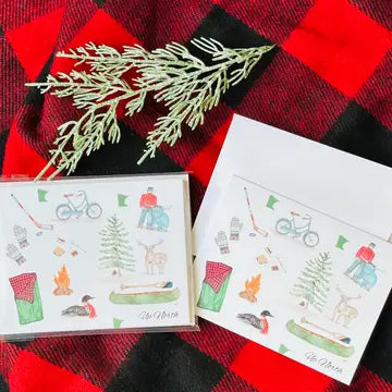 UP NORTH MN NOTECARD SET