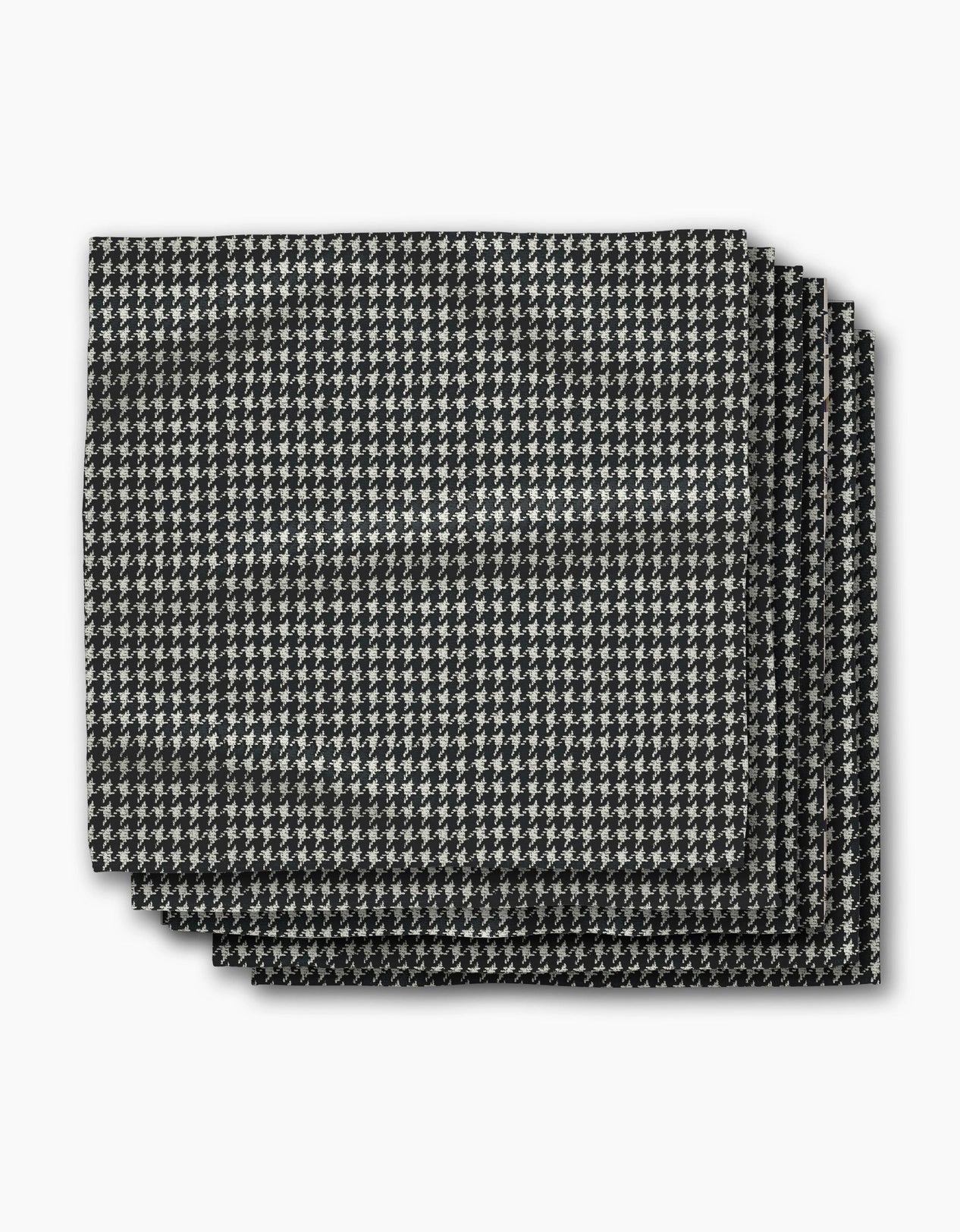 GEOMETRY DINNER NAPKINS - HOUNDSTOOTH