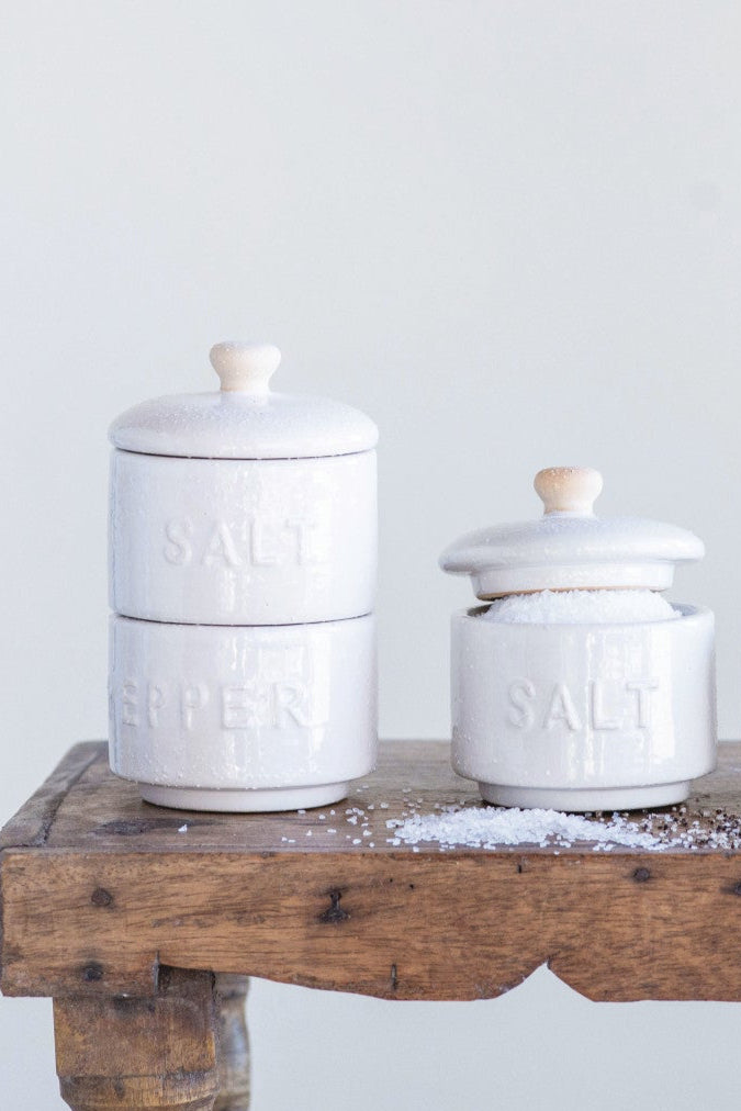 SALT AND PEPPER POTS