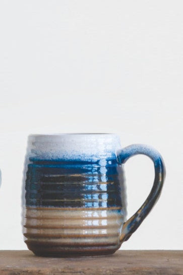GLAZED STONEWEAR MUG