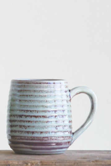 GLAZED STONEWEAR MUG
