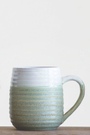 GLAZED STONEWEAR MUG