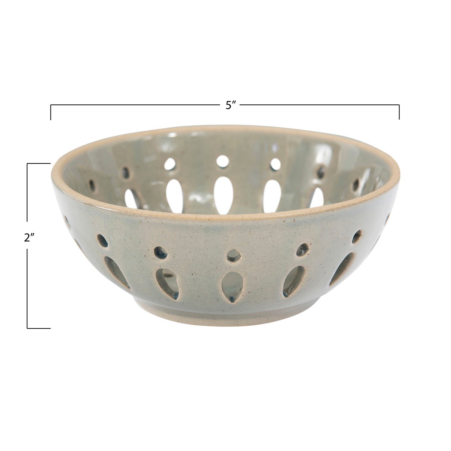 STONEWARE BERRY BOWL
