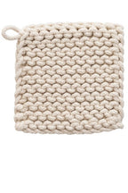 CROCHETED POT HOLDER - LIGHT