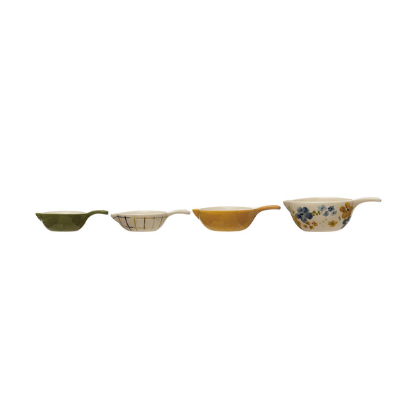SPRING HAND PAINTED MEASURING CUPS