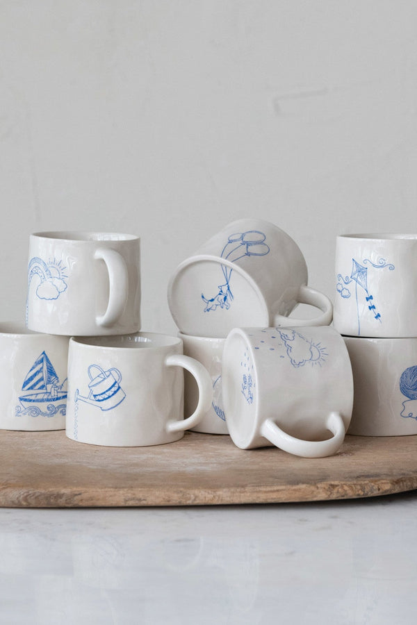 SPRING SECRETS STONEWARE MUG