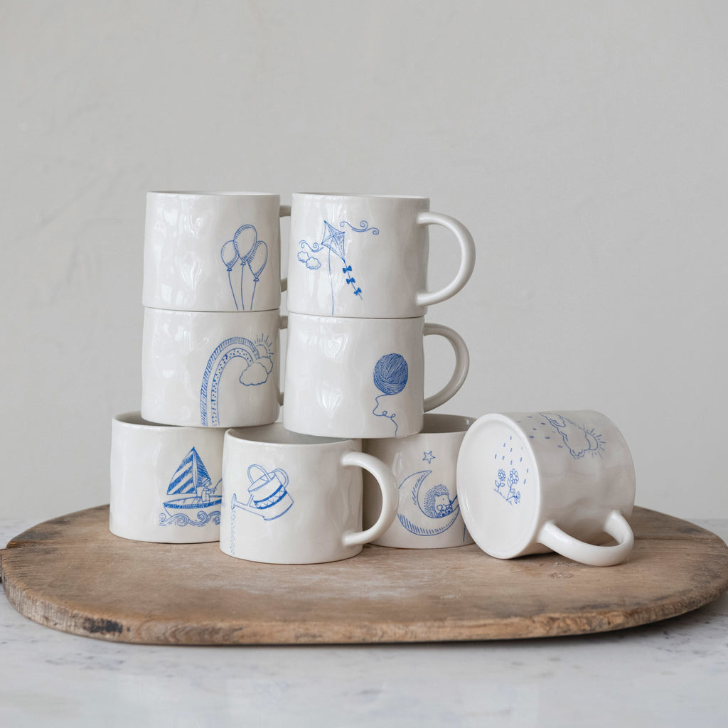SPRING SECRETS STONEWARE MUG