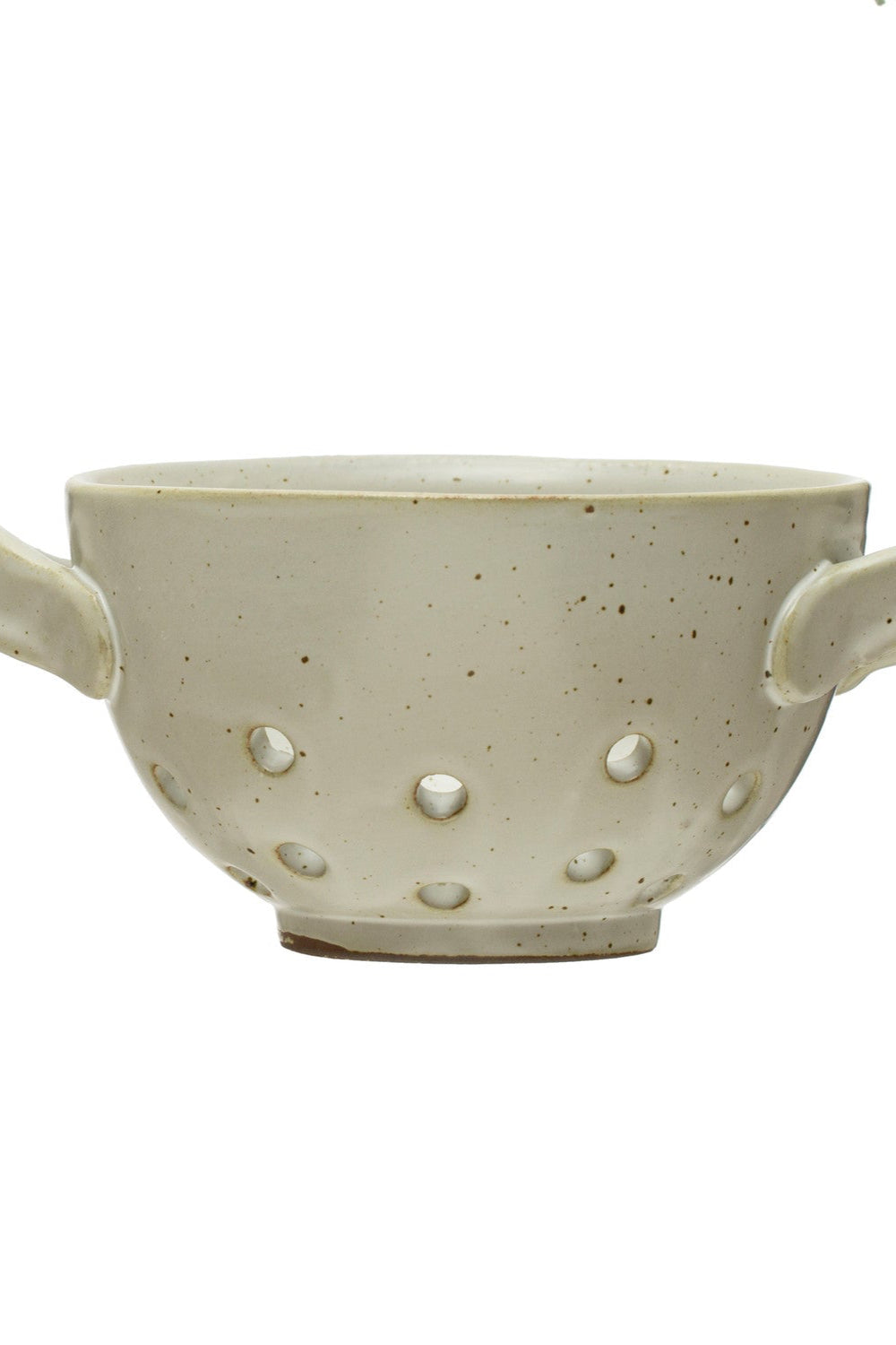 STONEWARE STRAINER