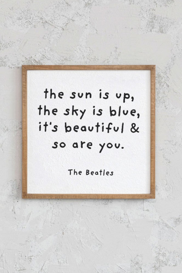 THE BEATLES WALL DECOR